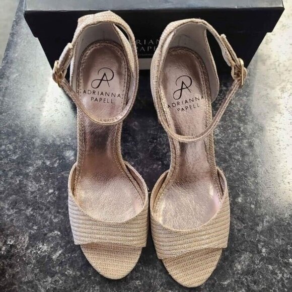 Adrianna Papell Women's Aviana Heels. Nude, Size 7 - Picture 6 of 8